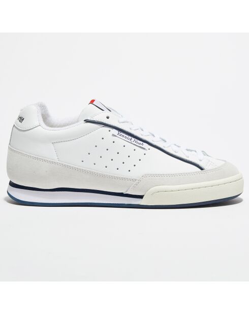 Sneakers en Cuir Noah Club Og Made in France blanc/bleu